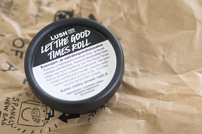 LUSH Let the good times roll