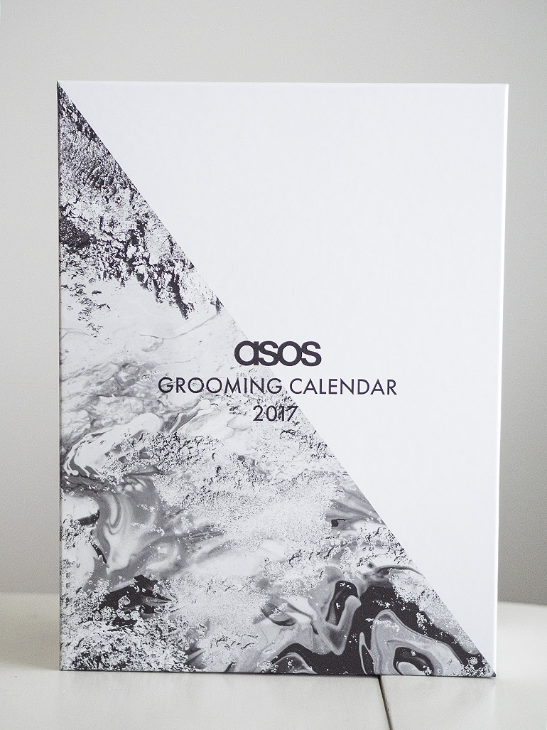 ASOS Grooming Calendar Miesten joulukalenteri