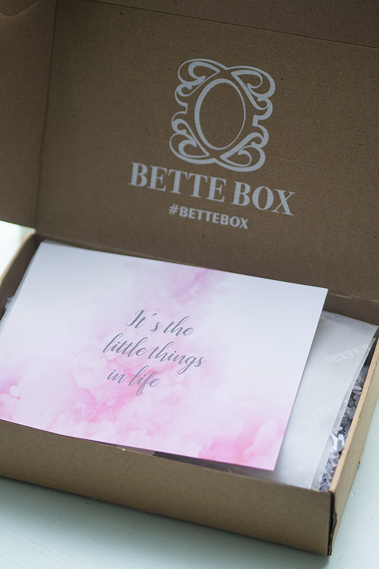 Bette Box Syyskuu 2018