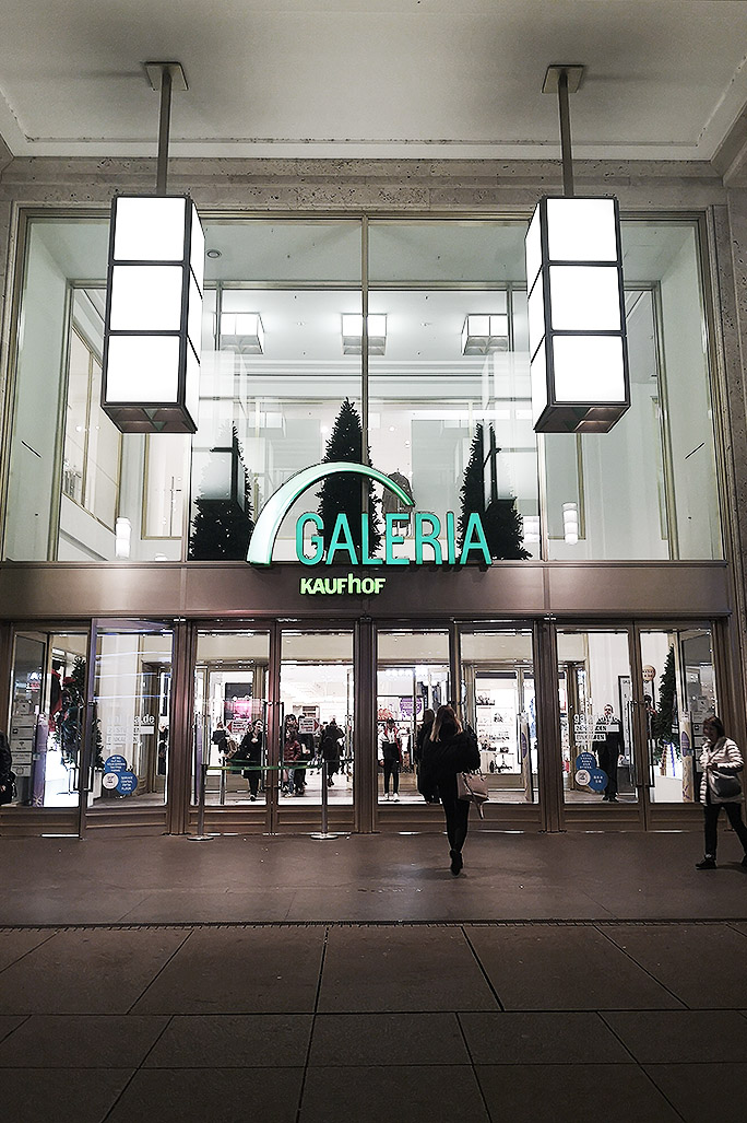 Galeria Kaufhof (Sephora) ostoskeskus berliini