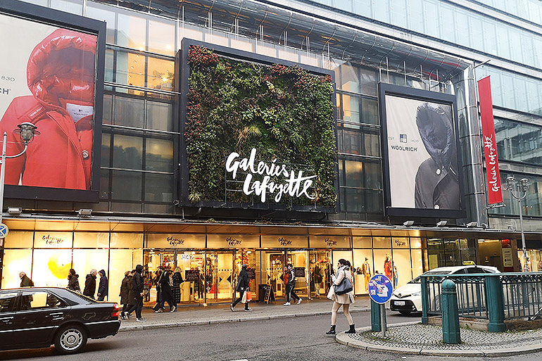 Galeries Lafayette ostoskeskus Berliini