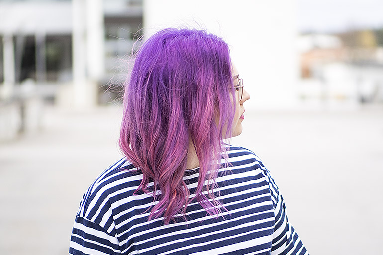 Pink Purple hair Loihtimo Anni Jää