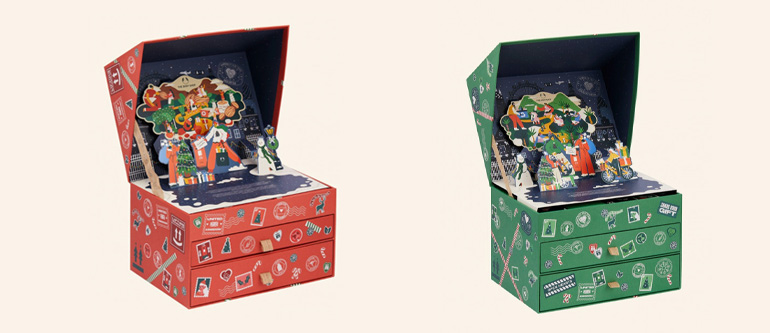 THe body shop Box of Wishes & Wonders Ultimate Advent Calendar